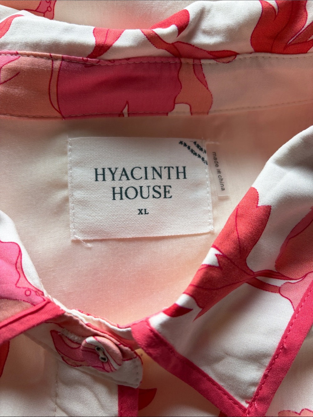 Tuckernuck Hyacinth House Peppa Midi Dress Coral Multi Floral Sz XL NEW - Picture 11 of 16
